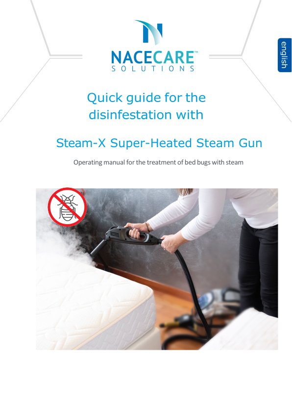 Bed Bug Remover Steam Gun — NaceCare