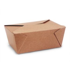 BOITE POUR SORTIR (TAKE OUT) KRAFT No.2 49oz 200/CSE