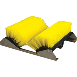 BROSSE À BOTTES DEUX NIVEAU JAUNE