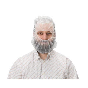COMBINAISON DE PROTECTION AVEC CAPUCHE BLANC LARGE