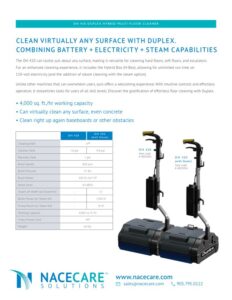 Hydro-laveuse de plancher DH 420 — NaceCare