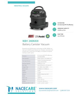 NBV 240NXH — NaceCare