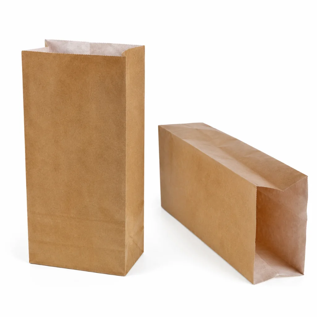 No.1 SAC A FRITES BRUN DOUBLE PAROIS 1LBS (1000/BTE) — Sani Express