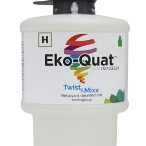 EKO-QUAT T&M NETTOYANT DÉSINFECTANT ÉCOLOGIQUE 2L DÉBIT BAS