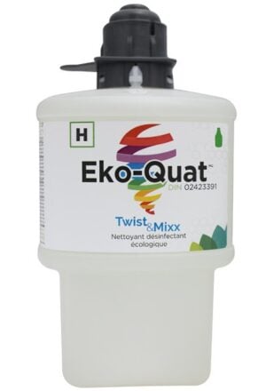 EKO-QUAT T&M NETTOYANT DÉSINFECTANT ÉCOLOGIQUE 2L DÉBIT BAS