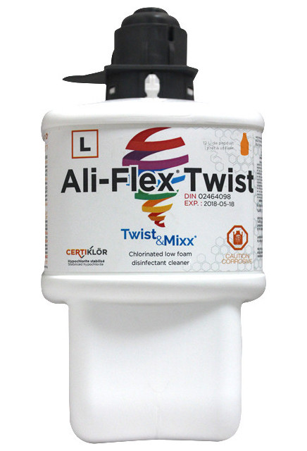 ALI-FLEX TWIST T&M NETTOYANT DÉSINFECTANT CHLORÉ 6000 PPM 2L
