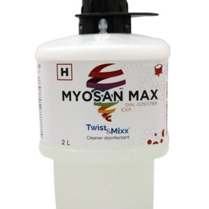 MYOSAN MAX T&M NETTOYANT DÉSINFECTANT ASSAINISSEUR 2L DÉBIT BAS
