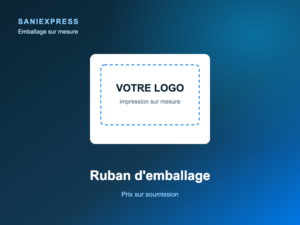 Ruban d'emballage à votre logo