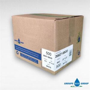 SAC 20X22" CANGUARD REG BLANC 500/CSE