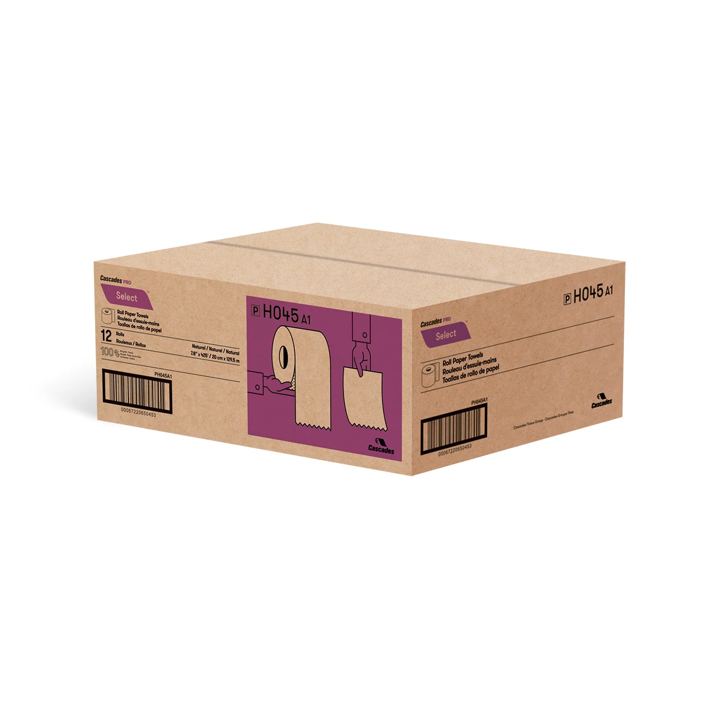 PAP-MAIN BRUN CASCADE PRO H045 12X425′