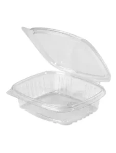 CONTENANT DELI PET CLAIR REFERMABLE 8OZ 200/CSE