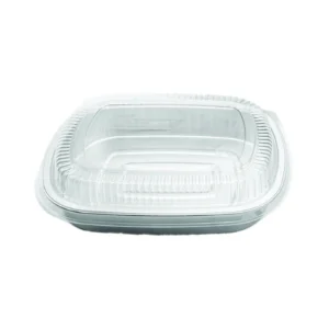 CONTENANT ALUMINIUM LISSE + COUVERCLE DOME 45OZ (50/CSE)