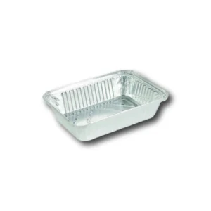 CONTENANT ALUMINIUM 6X8X2 (2.25LBS) 4X125/CSE (4-000395)