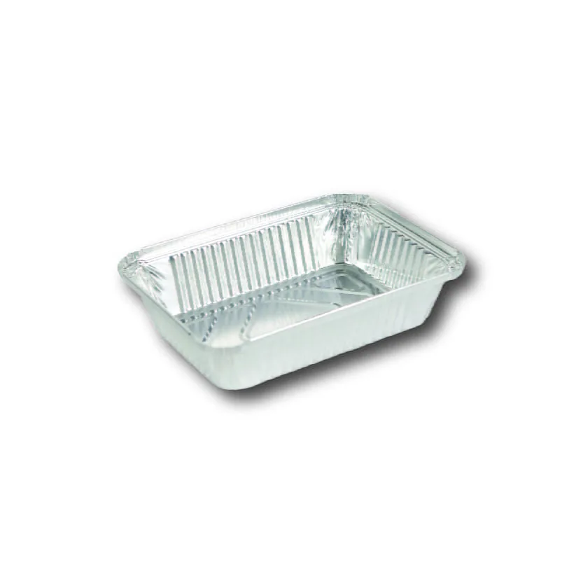 Contenant Aluminium 6X8X2 (2.25LBS) 4X125/CSE (4-000395)