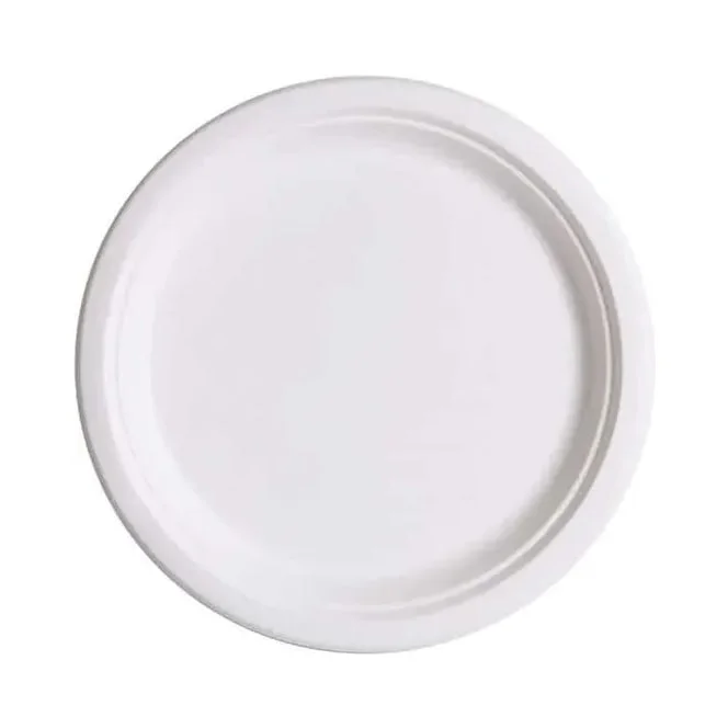 Assiette en Bagasse 10″ 500/CSE (4-005536)