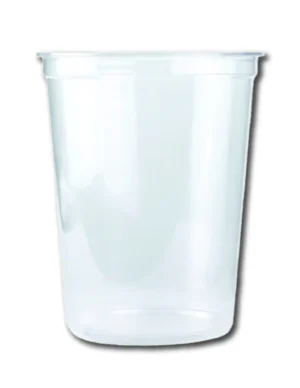 Contenant Deli PP 32OZ Cylindrique 500/CAISSES