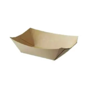 PLATEAU NOURRITURE CARTON KRAFT 3LBS 500/CSE