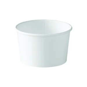 BOL EN CARTON BLANC POUR CREME GLACÉ 20OZ (500/CSE)