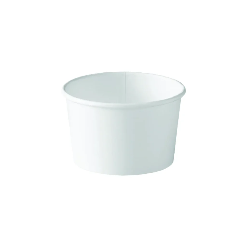 Bol en Carton Blanc pour Creme Glacé 5OZ (500/CSE)