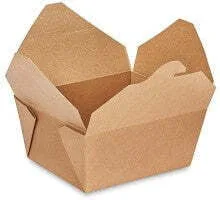 BOITE POUR SORTIR (TAKE OUT) KRAFT No.1 30oz 450/CSE