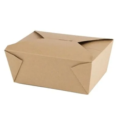 BOITE POUR SORTIR (TAKE OUT) KRAFT No.4 112oz 160/CSE