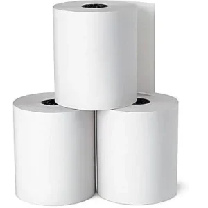 Papier Thermique 3 1/8″ X 200′ 52GSM (50/BTE)