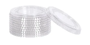 Couvercle Recyclabe pour Cup à Sauce 0.75-1OZ (20X125)