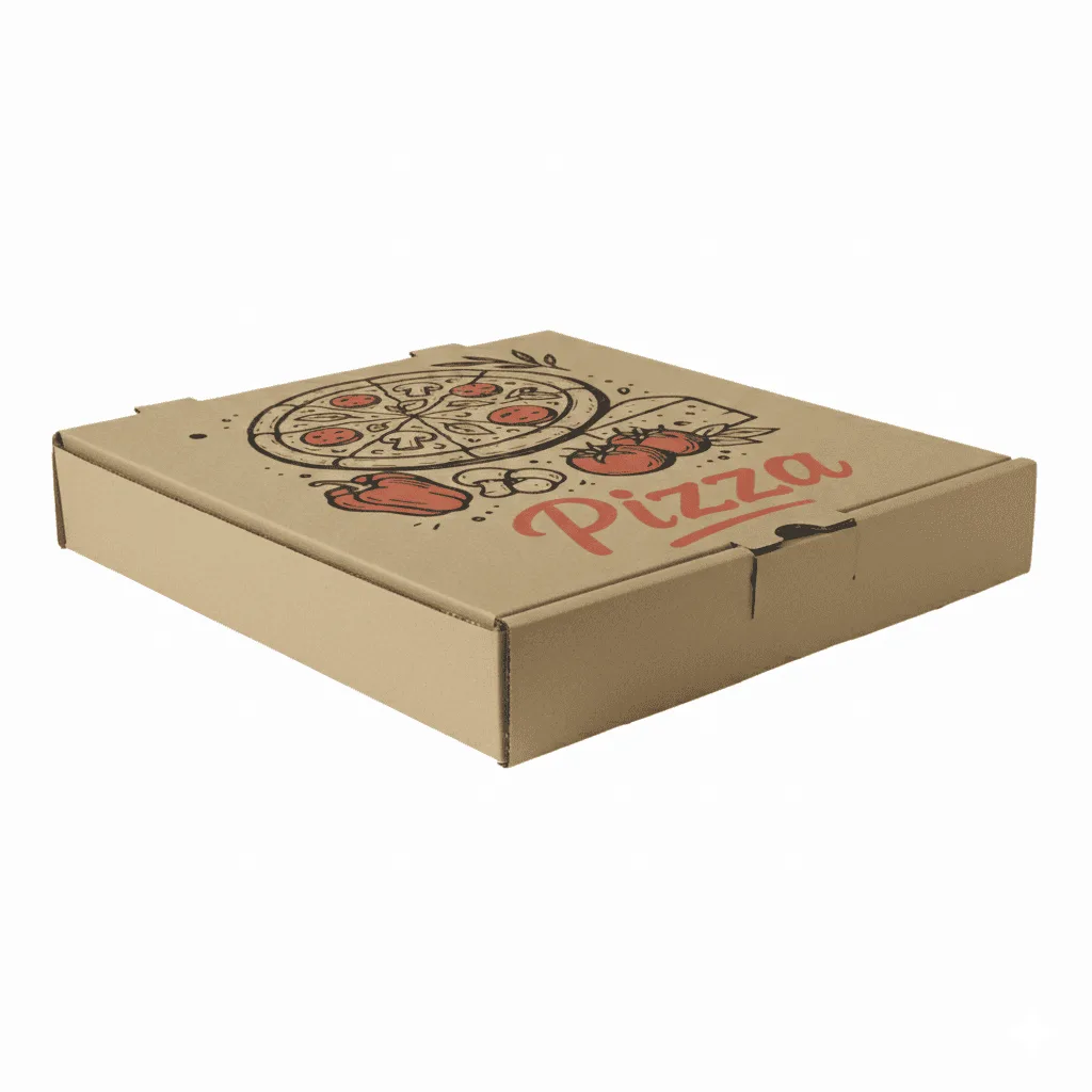 Boite à Pizza Brune 18″ (50/BOITE)