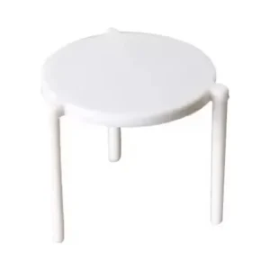SUPPORT A PIZZA EN PLASTIQUE BLANC 1000/BOITE (4-005116)