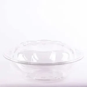 BOL A SALADE EN PLASTIQUE PET AVEC COUVERCLE 24OZ 150/CSE