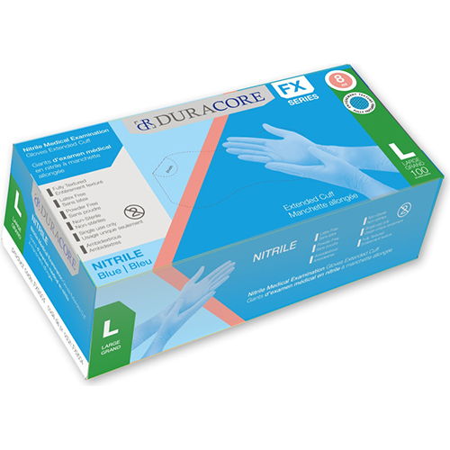 GANT INDUST. NITRILE BLEU L.P (SERIE-X ) 8MIL 50/BTE X-LARGE