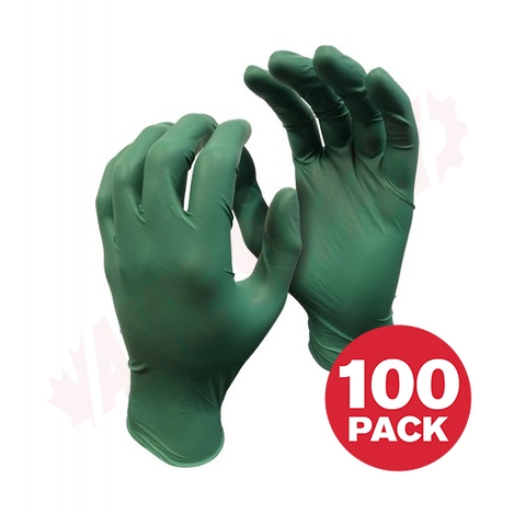 GREEN MONKEY NITRILE GLOVES 4 MIL MEDIUM