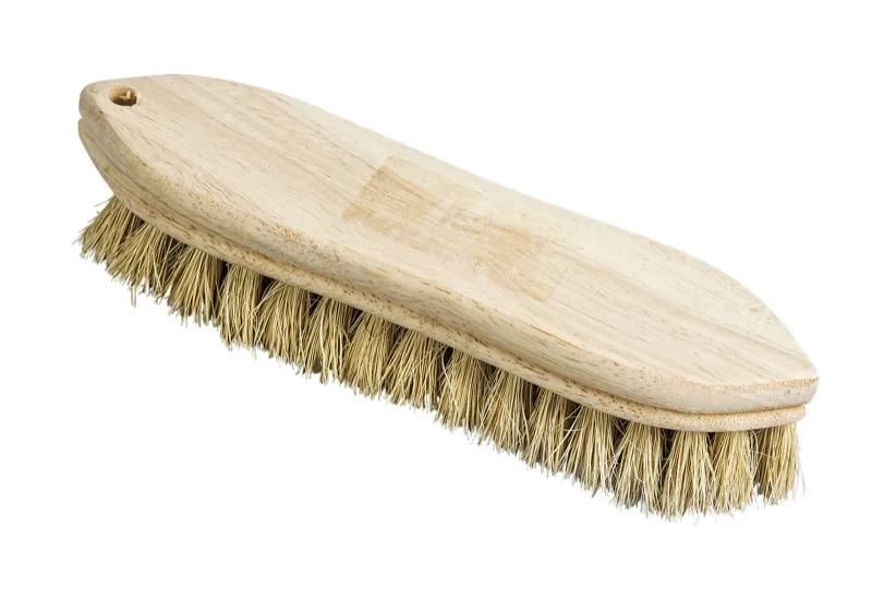 Brosse Main Effilée de 9PO Fibres Nat.blanches