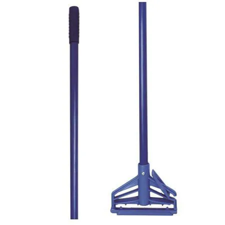 Manche Moppe en Fibre de Verre 60″ Snap 2 Go Bleu
