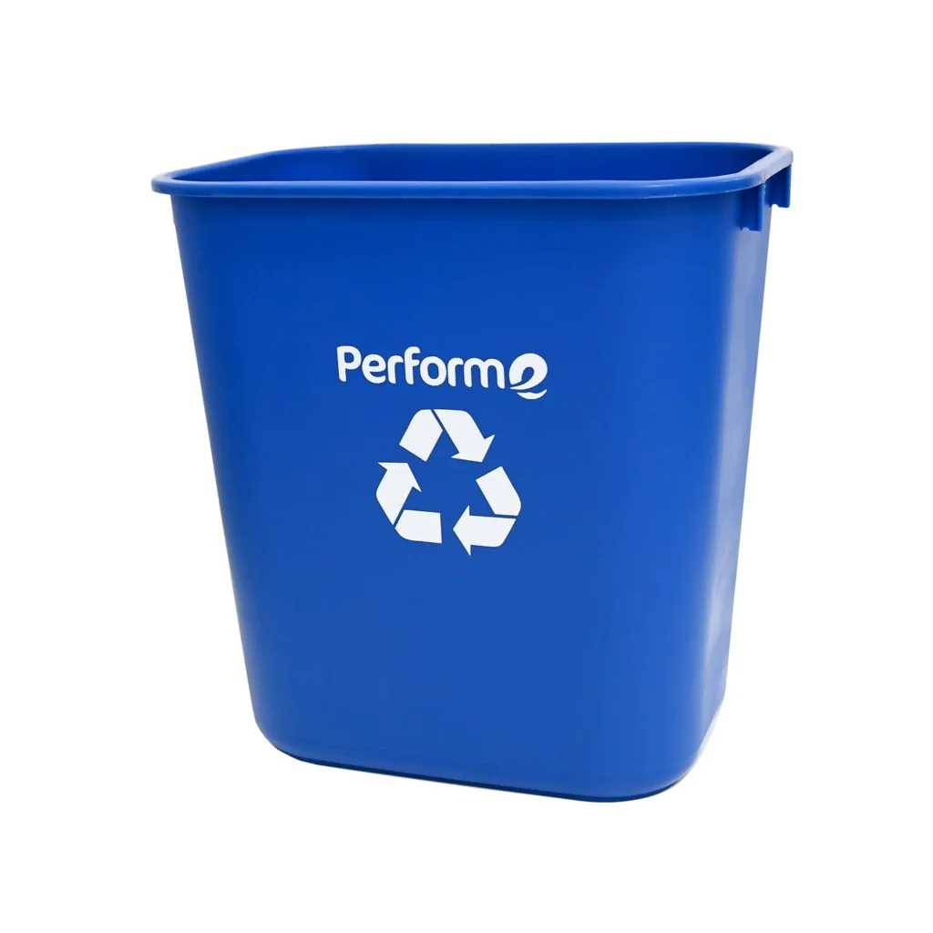 Poubelle de Recyclage Bleu 14 Litres