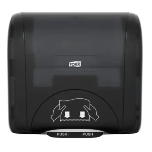 Distributrice Wausau sans Contact Accent 774828 Noir Mini distributeur Tork mini 774828