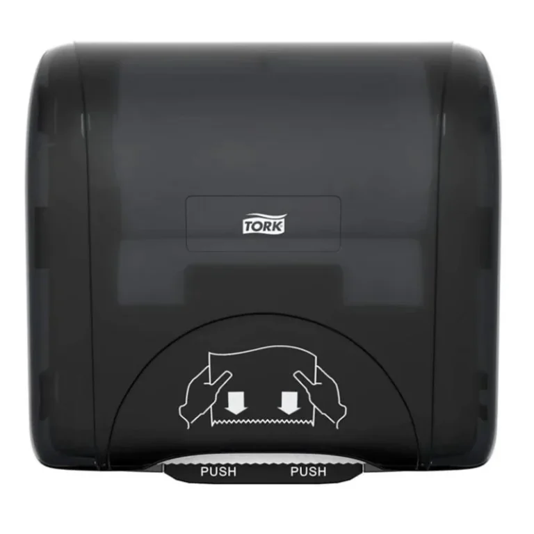 Distributrice Wausau sans Contact Accent 774828 Noir Mini distributeur Tork mini 774828