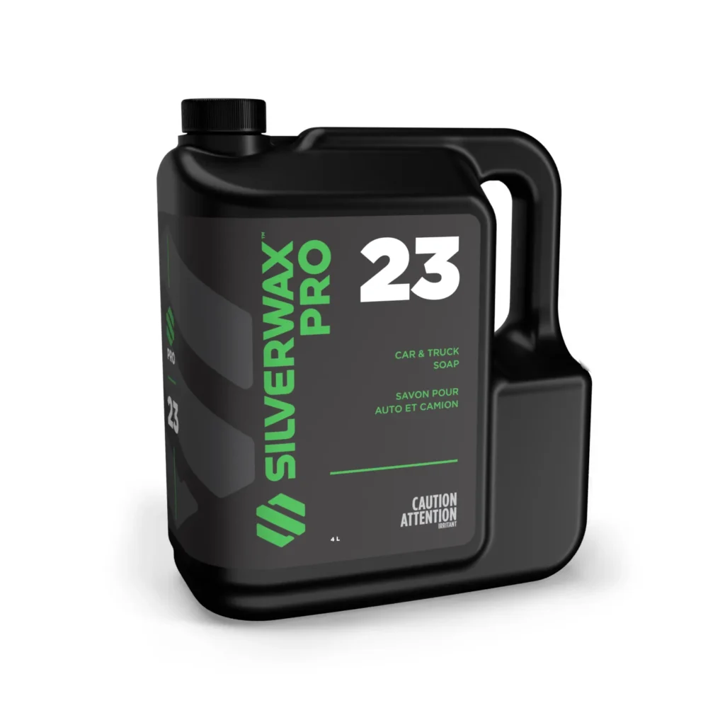 SILVERWAX 23 Savon pour auto et camion — produit Silverwax officiel