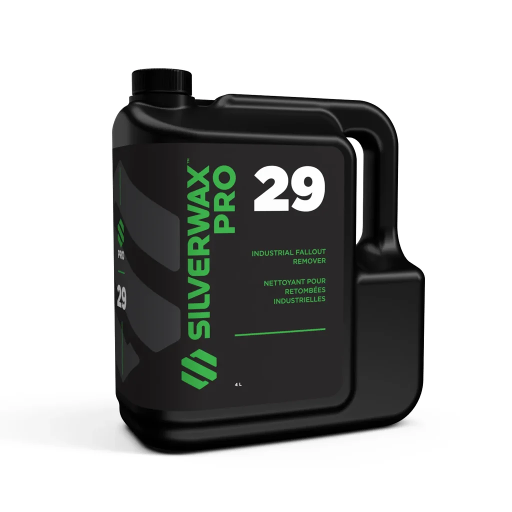 SILVERWAX 29 Nettoyant pour retombées industriel — produit Silverwax officiel