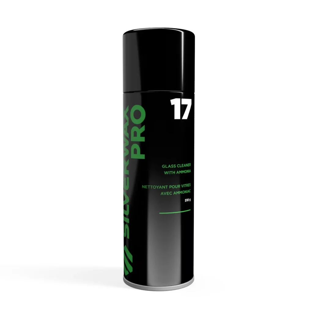 17 - Nettoyant pour vitres avec ammoniac — produit Silverwax officiel