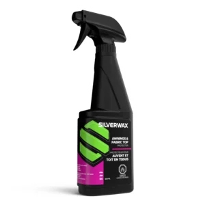 Protecteur pour auvent et toit en tissus — produit Silverwax officiel