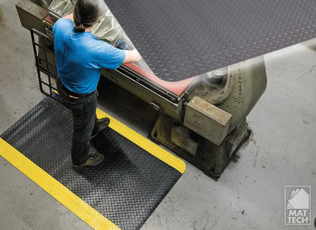 Tapis anti-fatigue Industrial Deck Plate