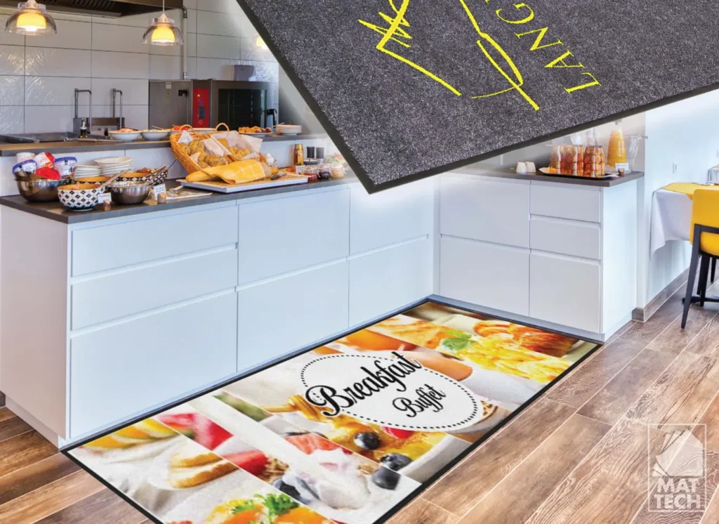 Tapis avec logo JET Print +