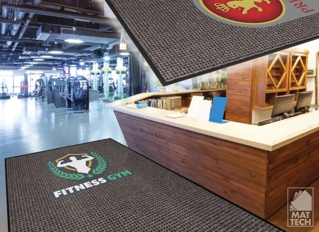 Tapis avec logo Oxford Elite Insertion Graphique