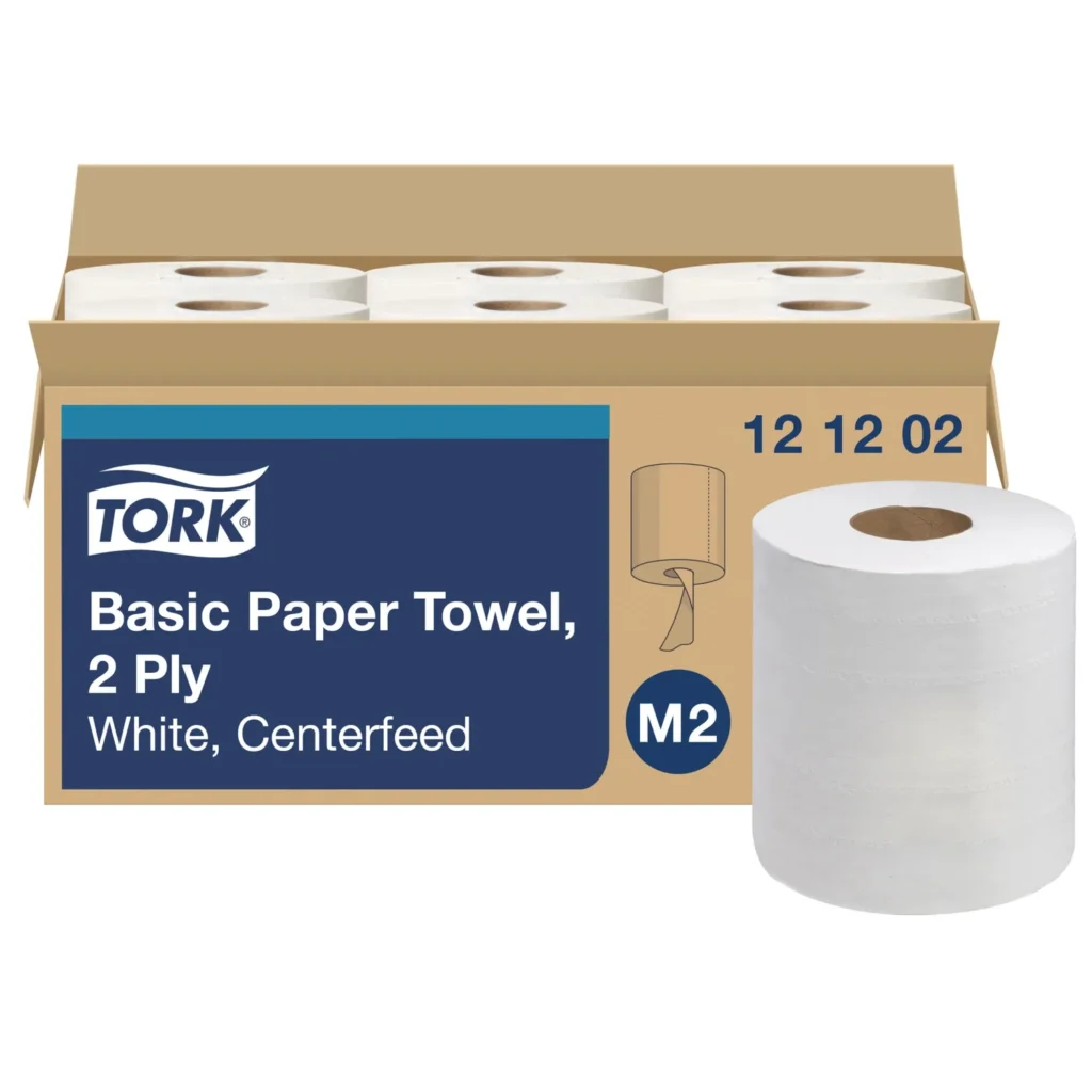 Pap-Main Blanc Center Pull Tork 121202 6X610 Tork 121202