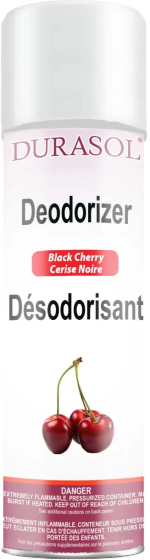 Aerosol Durasol Désodorisant Cerise Noir 10OZ